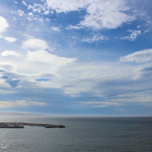 2014/08/23の朝の海