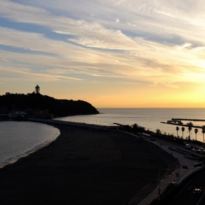 2015/10/26の夕方の海