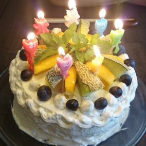 バースデーケーキ