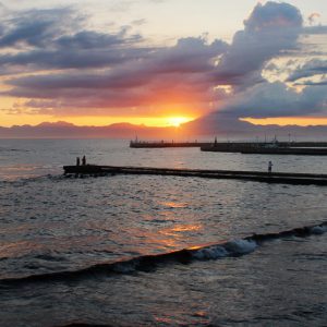 2017/09/18の夕焼け